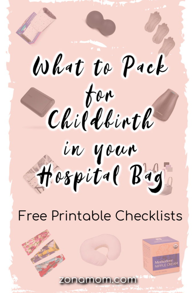 Printable Hospital Stay Checklist | Labor and Delivery Checklist | Preparing for Childbirth | Hospital Childbirth Checklist | Having a Baby | Pregnancy Advice