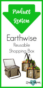 Earthwise Reusable Shopping Boxes | Reusable shopping bags | Reusable insulated shopping boxes | Reduce Reuse Recycle | Reusable Grocery Shopping | Product Review