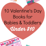 Valentine's Day Books for babies | Toddler Valentine's Day books | Baby Valentine's Day Gift | Toddler Valentine's Day Gifts | Books under $10