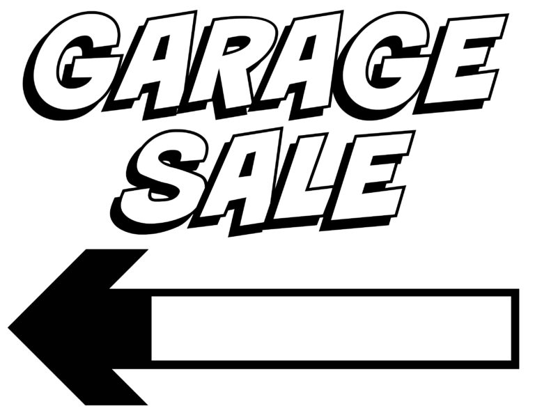 10 Tips For a Successful Garage Sale- Free printables