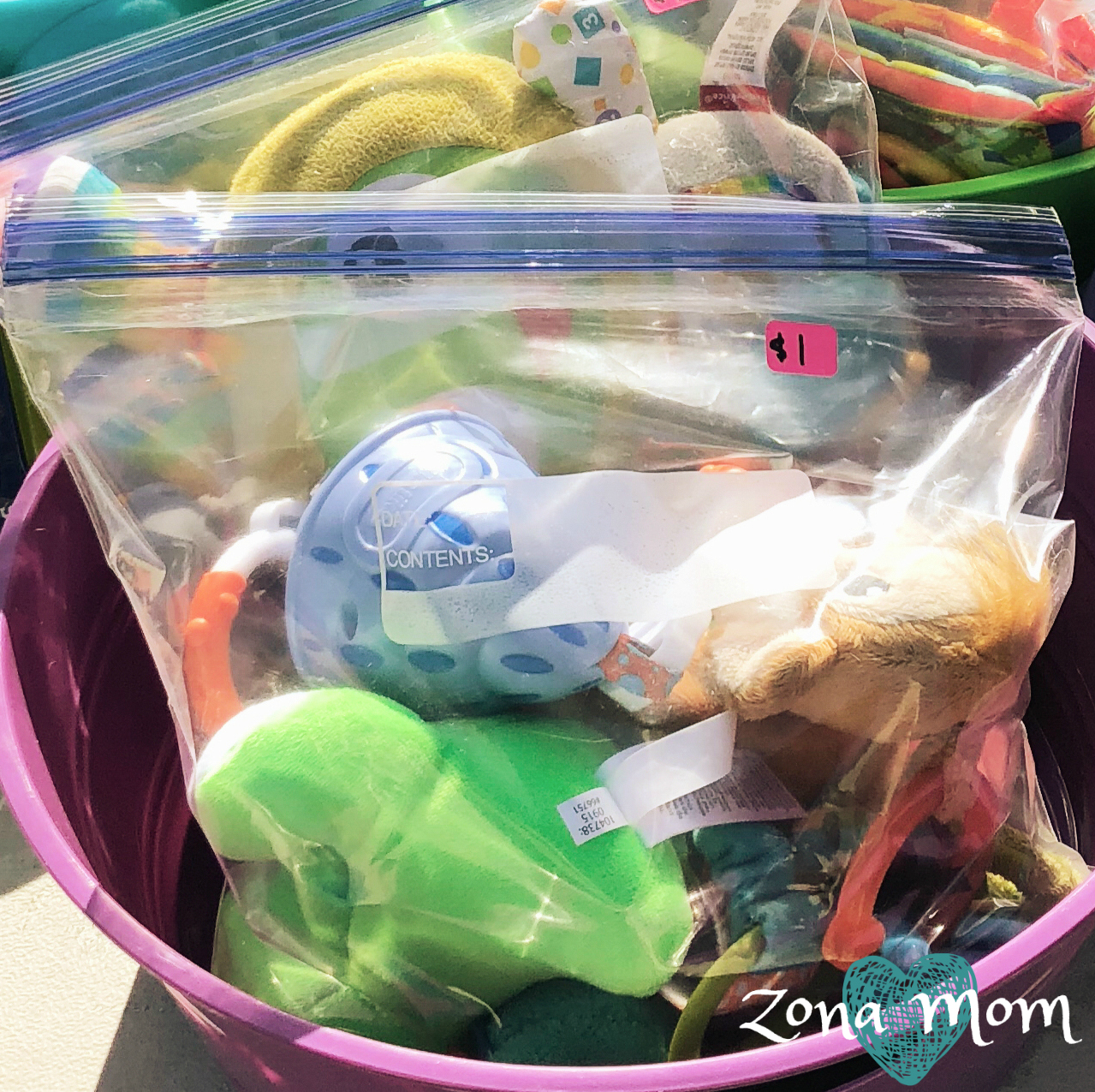 garage sale tips | toy bundles | garage sale grab bags