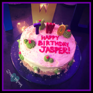 Cactus Cake | Birthday Cake | Taco Twosday Party | 2nd Birthday Cake | Glitter Birthday Candles | DIY Cake