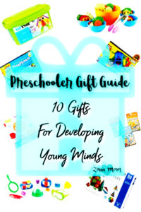 Preschool Gift Ideas | Preschooler Gift Guide | Educational Gifts for Children | Holiday Gift Ideas | Birthday Gift Guide | Gifts for Older Toddlers | Toddler Gift Guide | Holiday Gift Ideas
