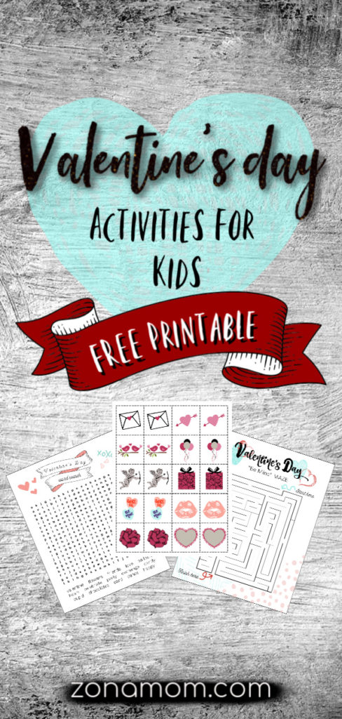 Valentine's Day Activities | Valentine's Day Fun | Printable Valentine's Day Activities | Free Printables | Printable Activities for kids | Free Word Search | Free Maze Puzzle | Free Dot to Dot | Free Matching Game | Free Valentine's Day | Fun for Kids | Daycare Printable | Free Teacher Printable | Valentine's Day Party