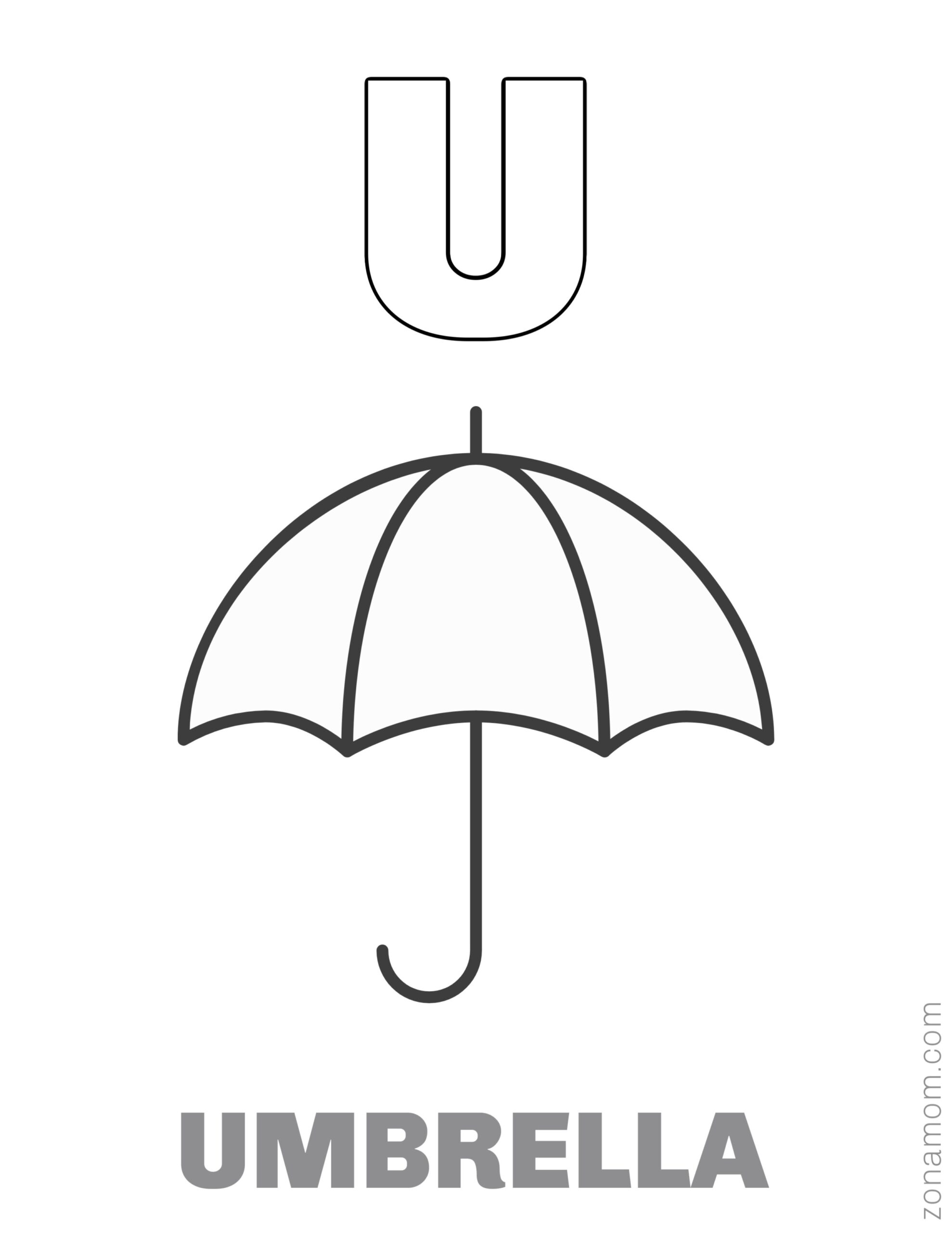 FREE Printable Alphabet Coloring Pages - ZonaMom