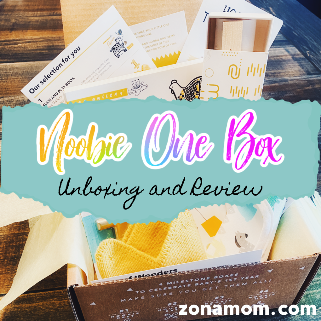 Noobie One Box | Unboxing | Baby Milestone Box